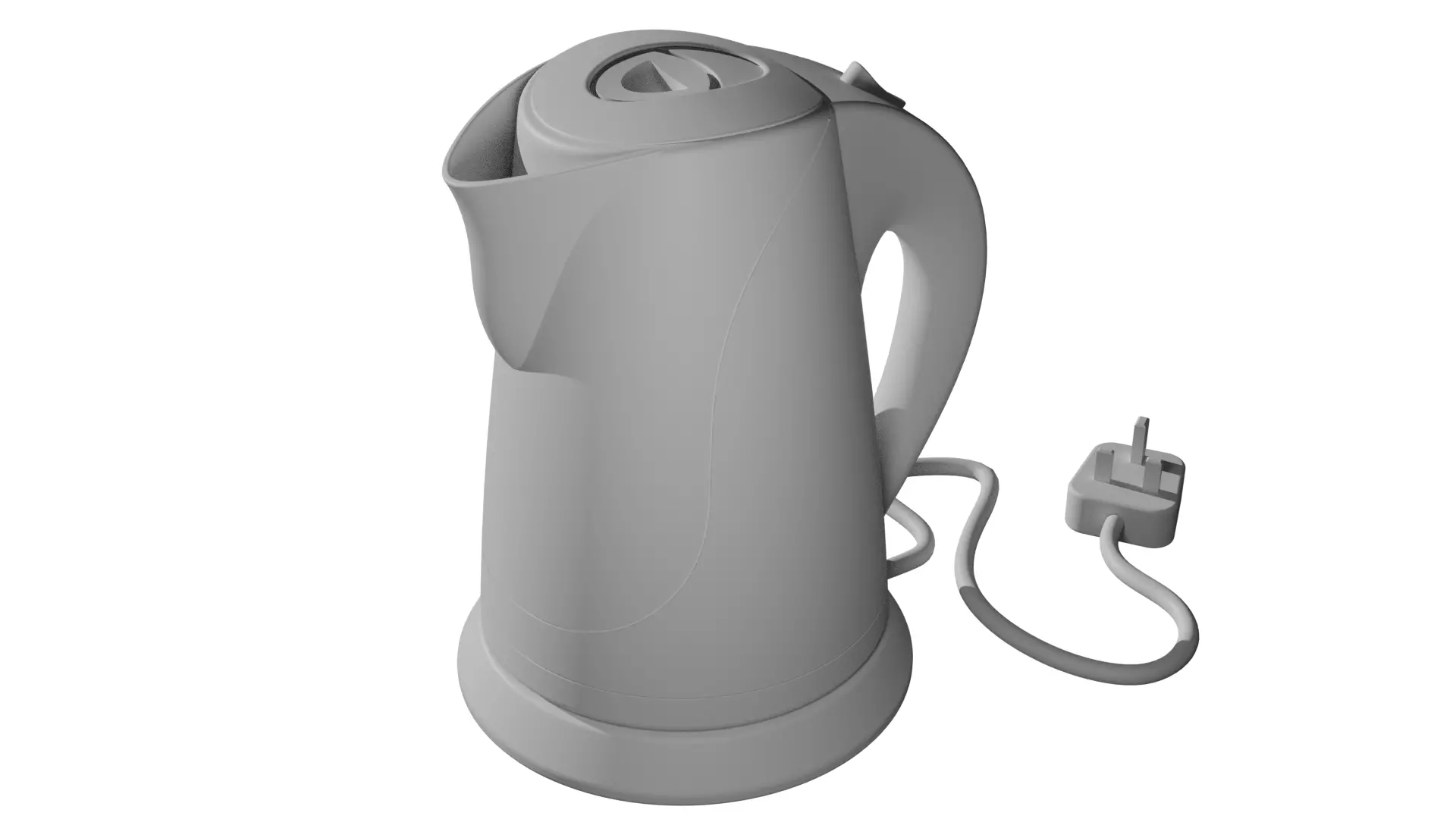 Electric Water Kettle Free 3D model