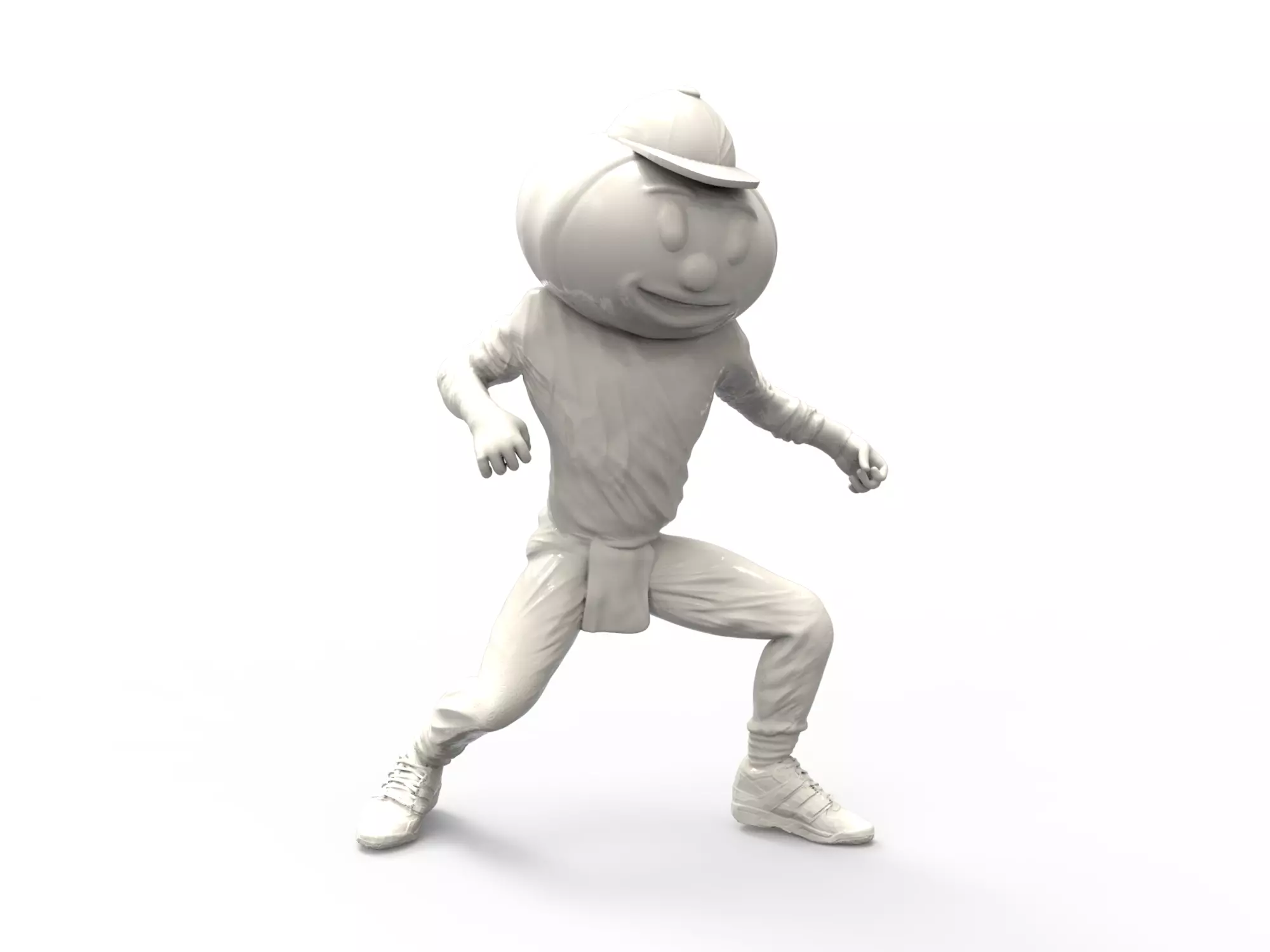 brutus buckeye mascot 3D print model_0