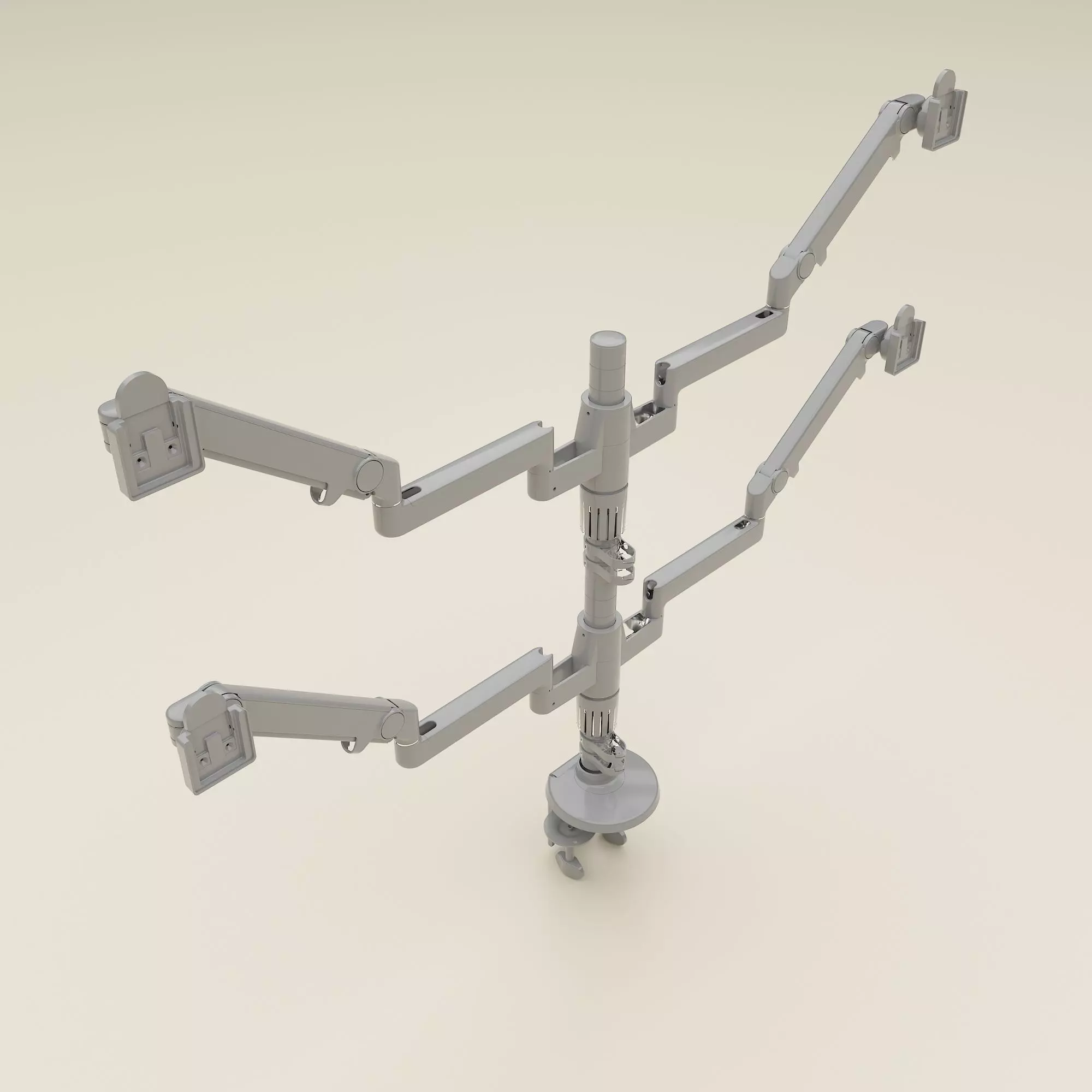 Monitor Arms 3D model_0