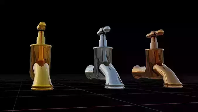 Metal Water Tap Pack