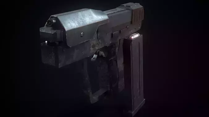 Sci Fi Gun Pistol