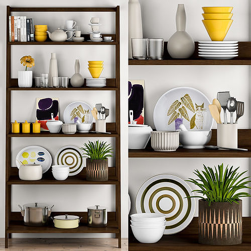 decorative set -20 3D model