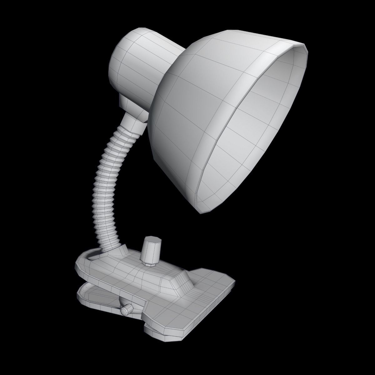 Table lamp Free 3D model_1