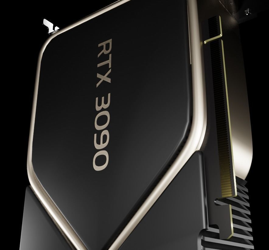 RTX 3090 2021 3D model_14