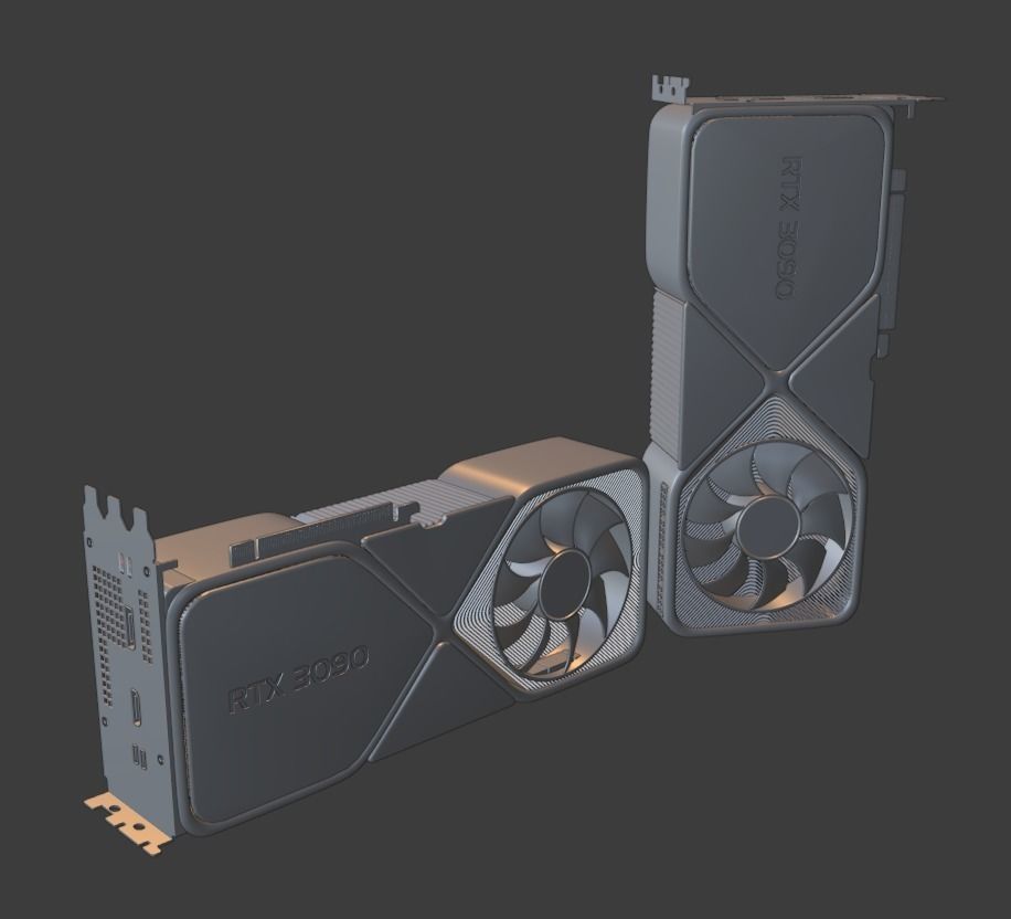 RTX 3090 2021 3D model_8