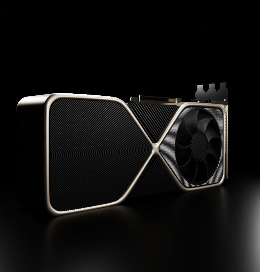 RTX 3090 2021 3D model_4