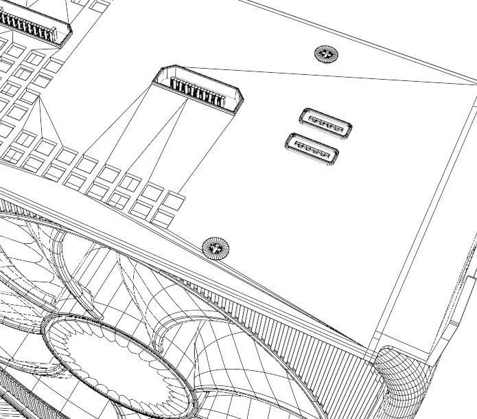 RTX 3090 2021 3D model_13