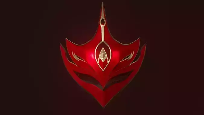 Tartaglia Childe Mask Genshin Impact 3D Print 3D print model