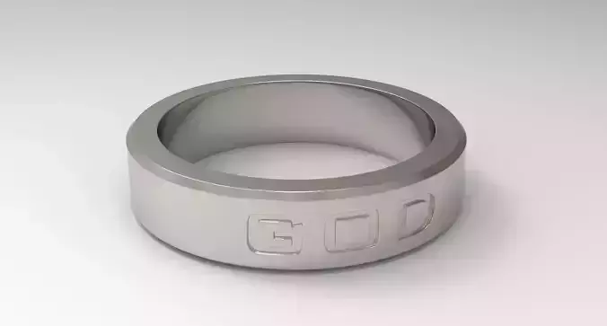 God Ring Platinum