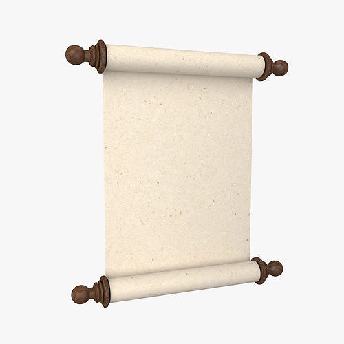 Scroll 3D model