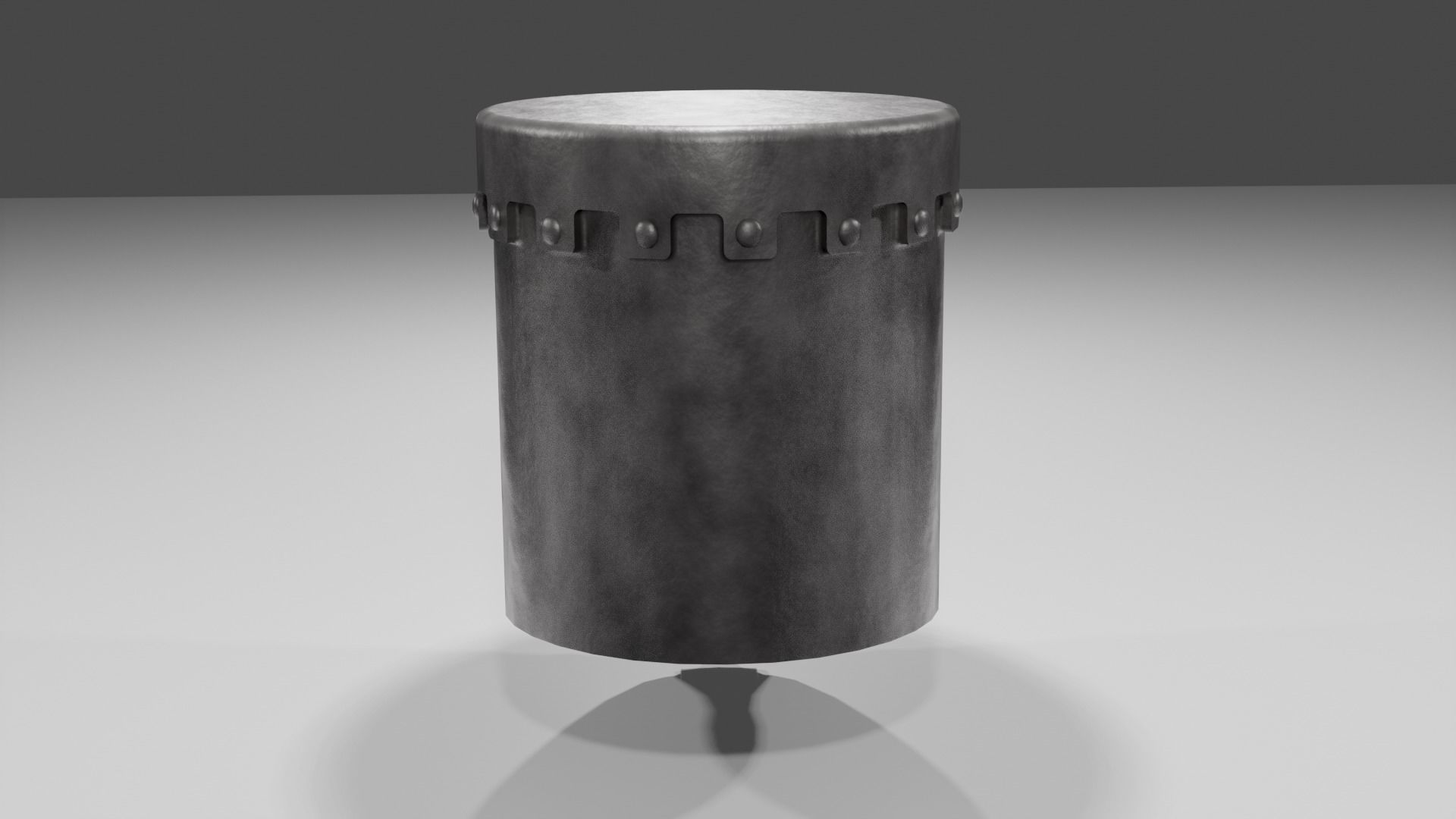 Crusader helmet 3D model_3