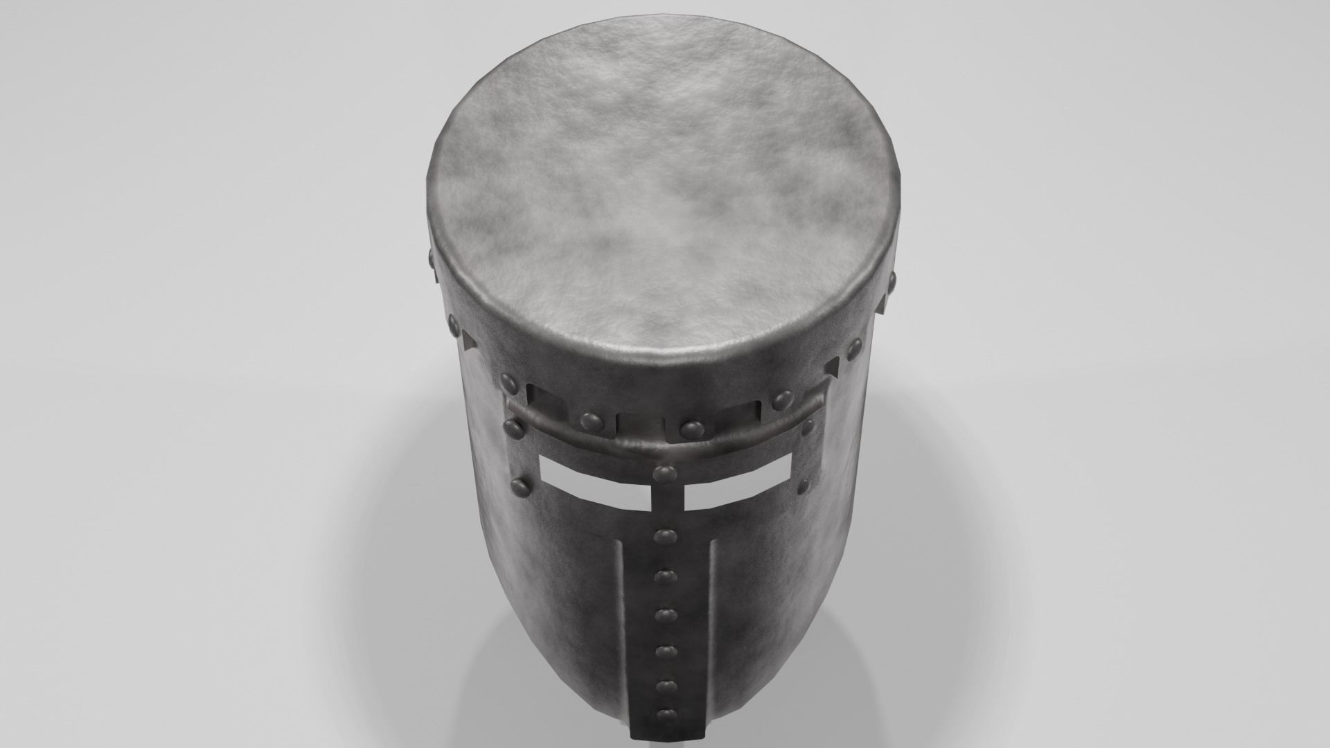 Crusader helmet 3D model_4