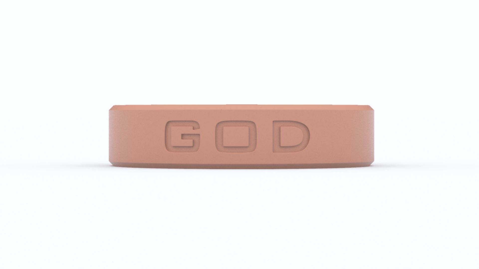 God Ring Red 3D print model_5