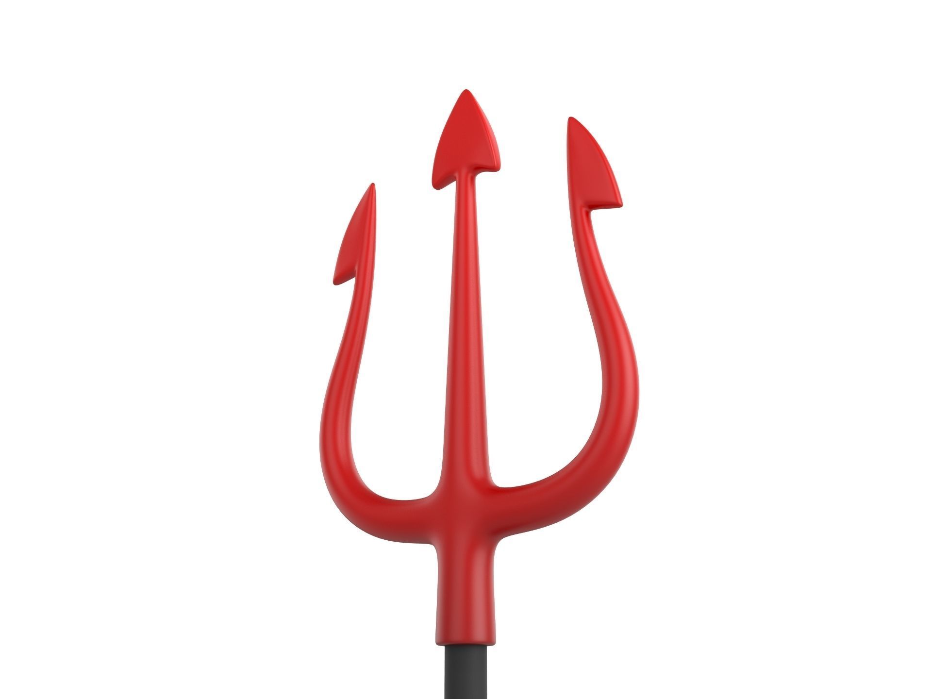 Devil Trident 3D model_7