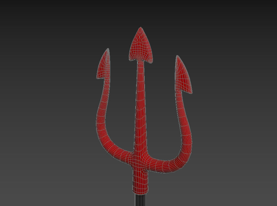 Devil Trident 3D model_18