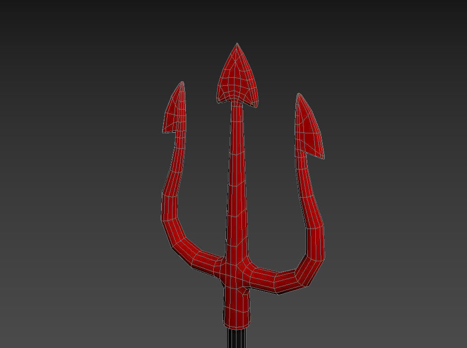 Devil Trident 3D model_17