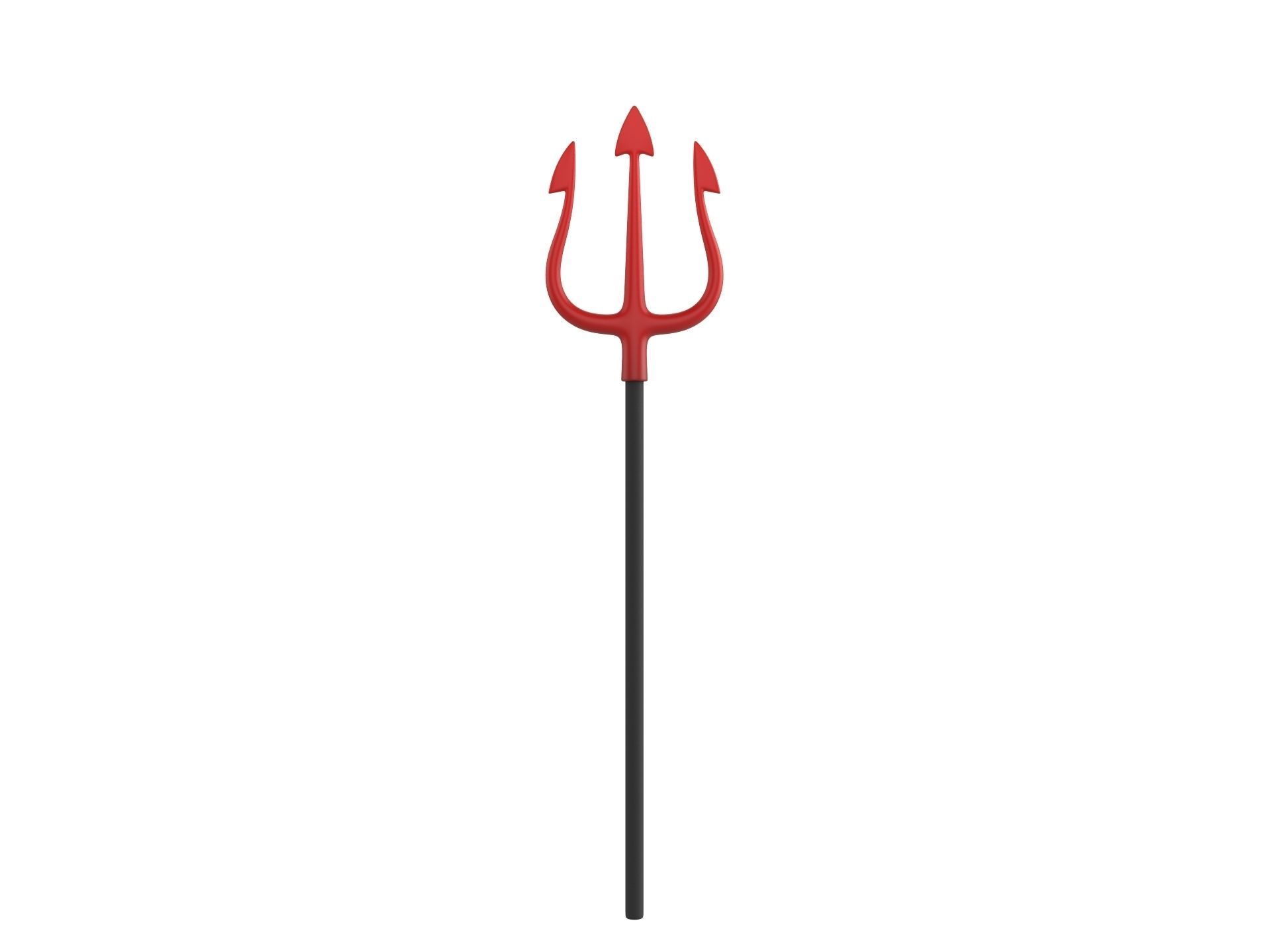 Devil Trident 3D model_2