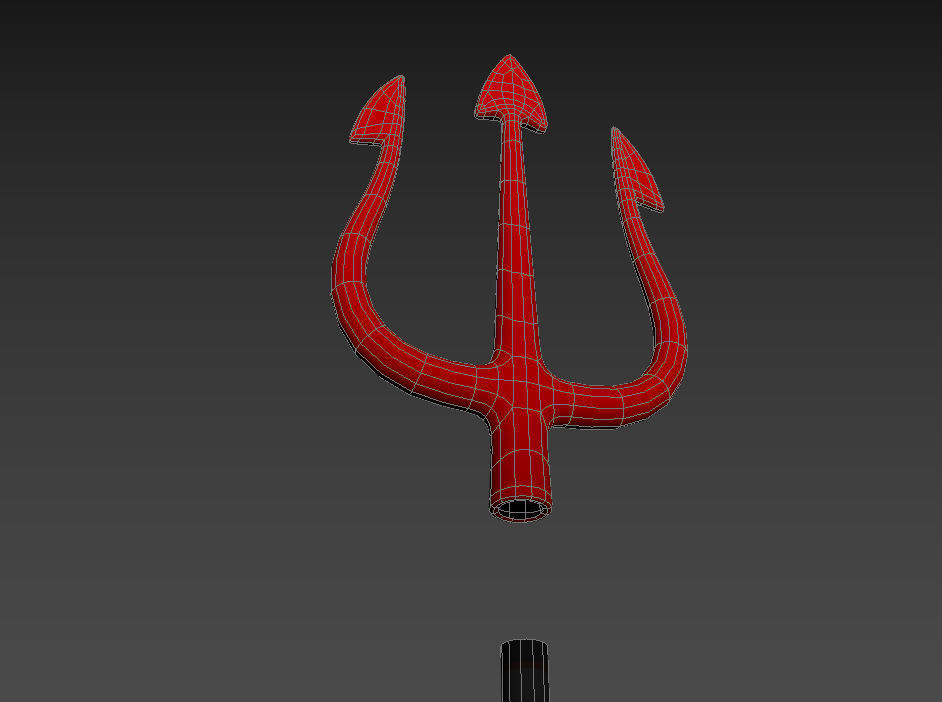 Devil Trident 3D model_22