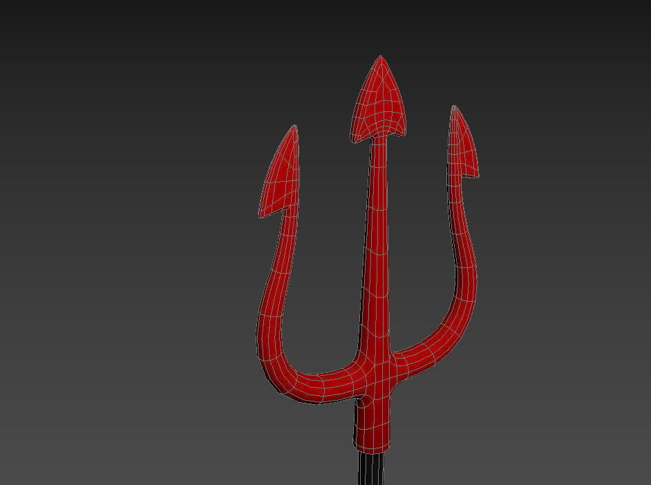 Devil Trident 3D model_19