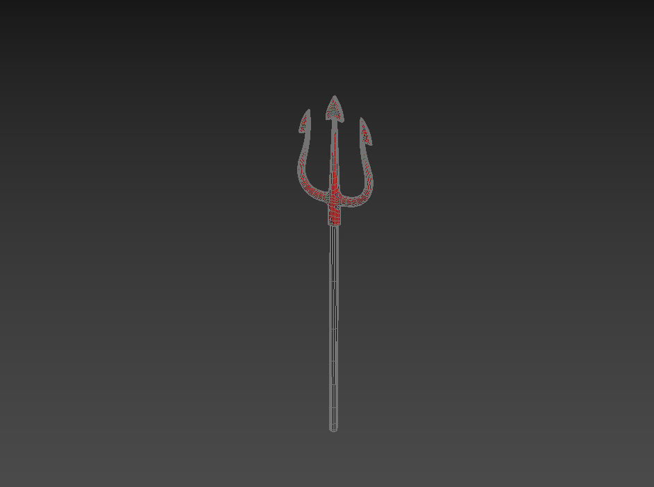 Devil Trident 3D model_16