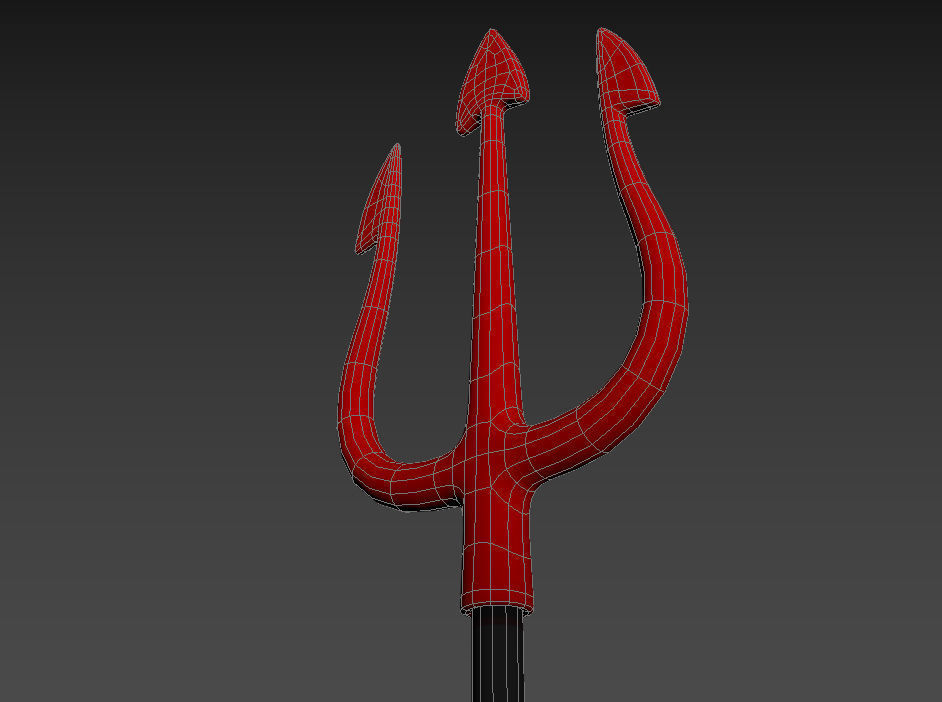 Devil Trident 3D model_20