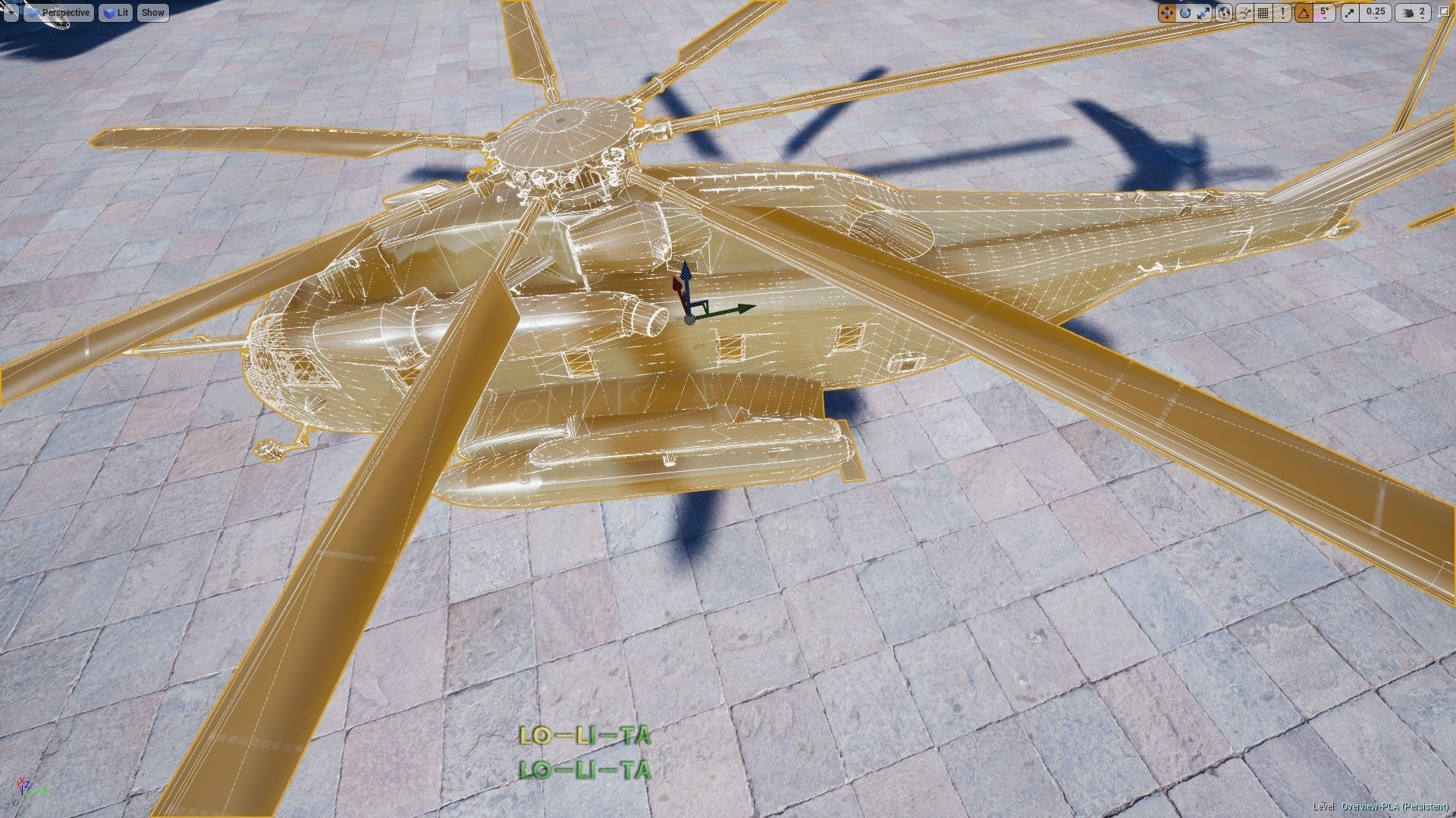 Sikorsky CH 53 Sea Stallion Helicopter Low-poly 3D model_11