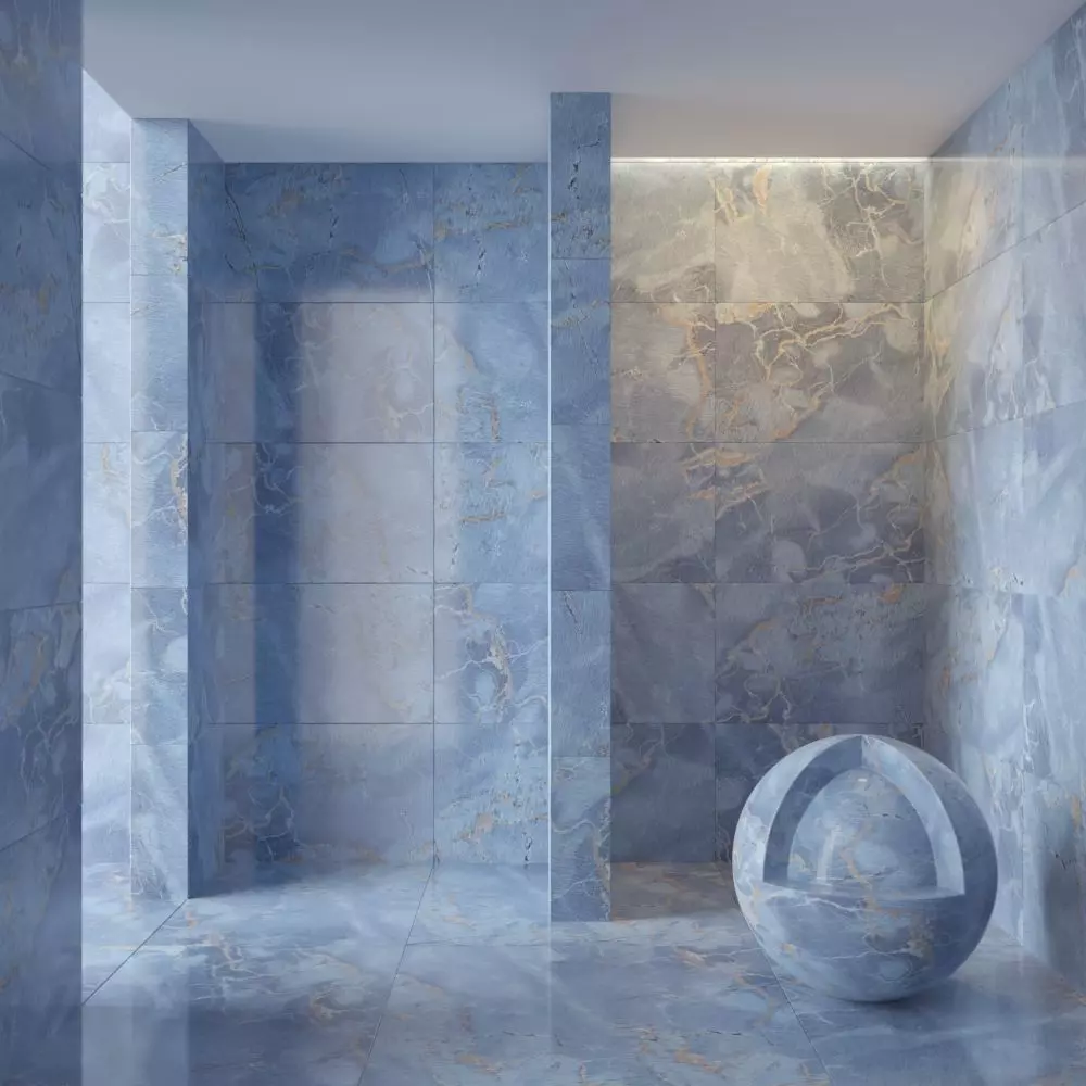 Marble wall 140 3D model_0