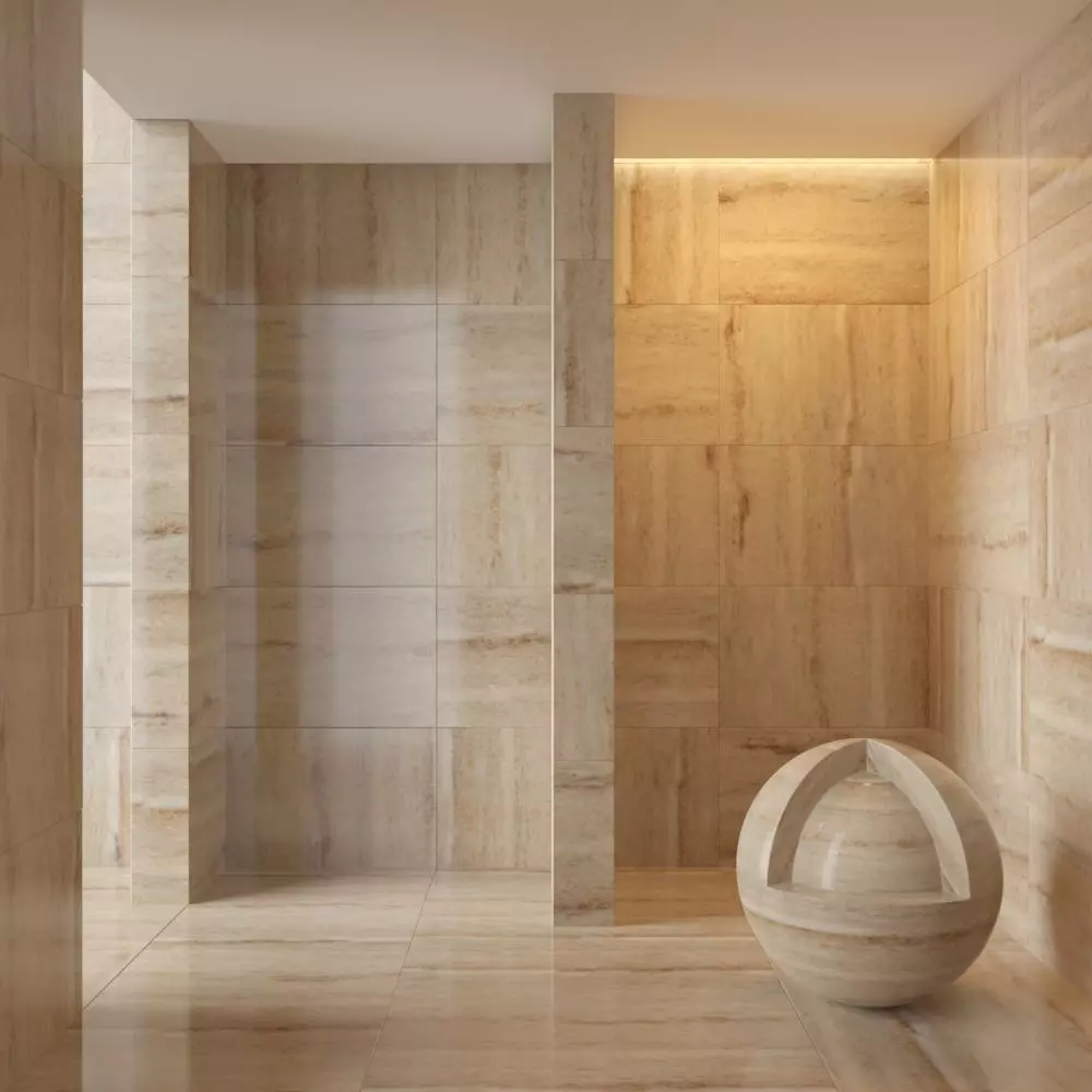 Marble wall 155 3D model_0