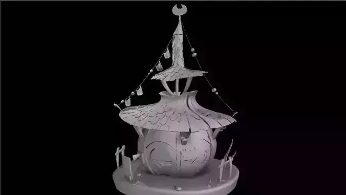 CARTOON HOUSE EXTERIOR BG 01