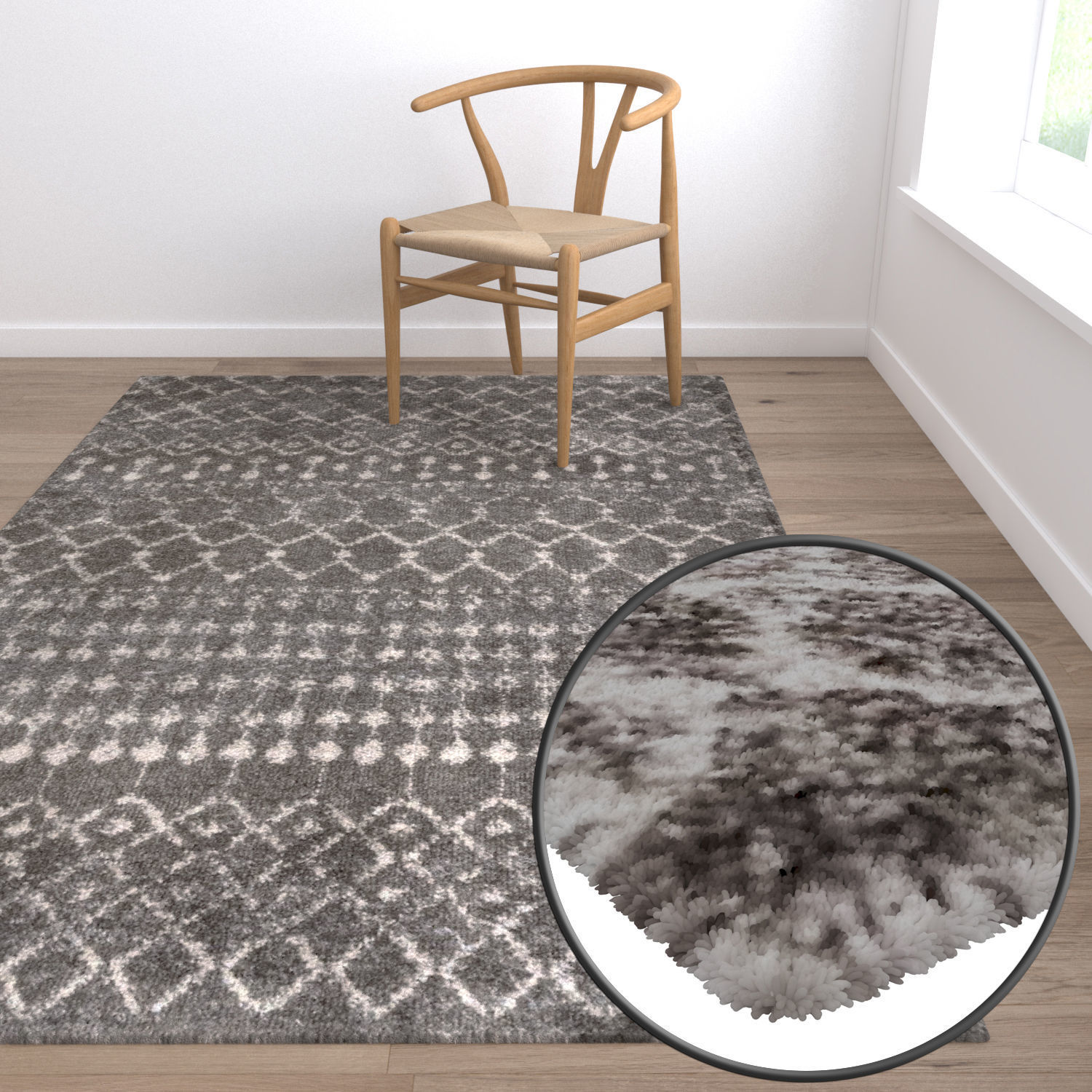Rug Set 1396 3D model_5