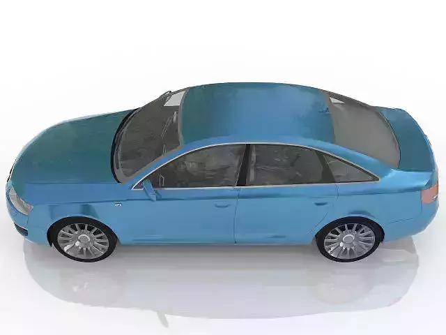 Audi A4 meringo blue model
