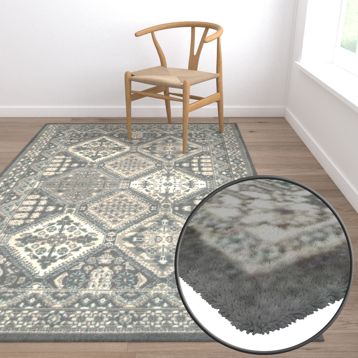 Rug Set 1399 3D model_5