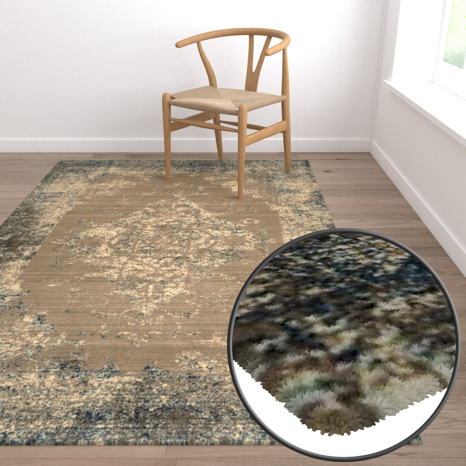 Rug Set 1400 3D model_5