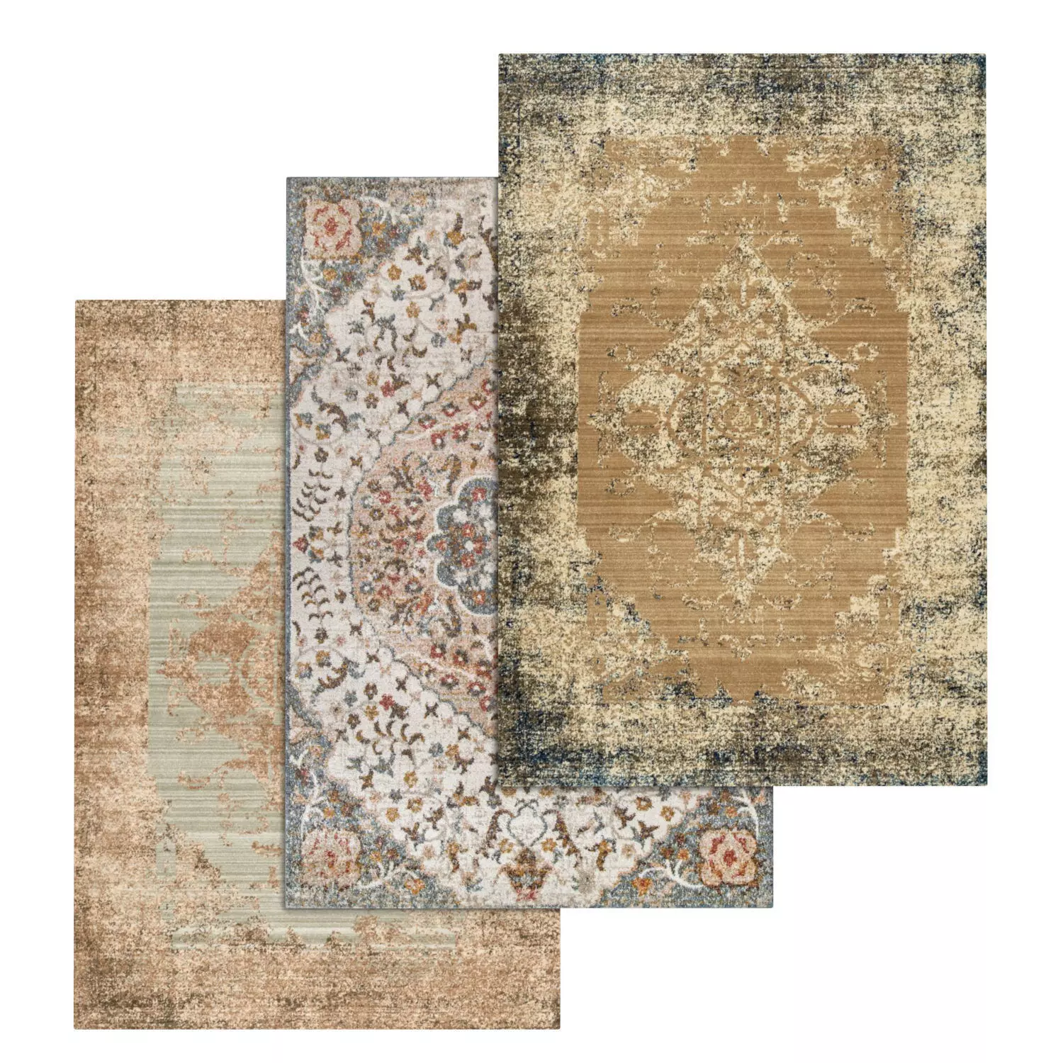 Rug Set 1400 3D model_0