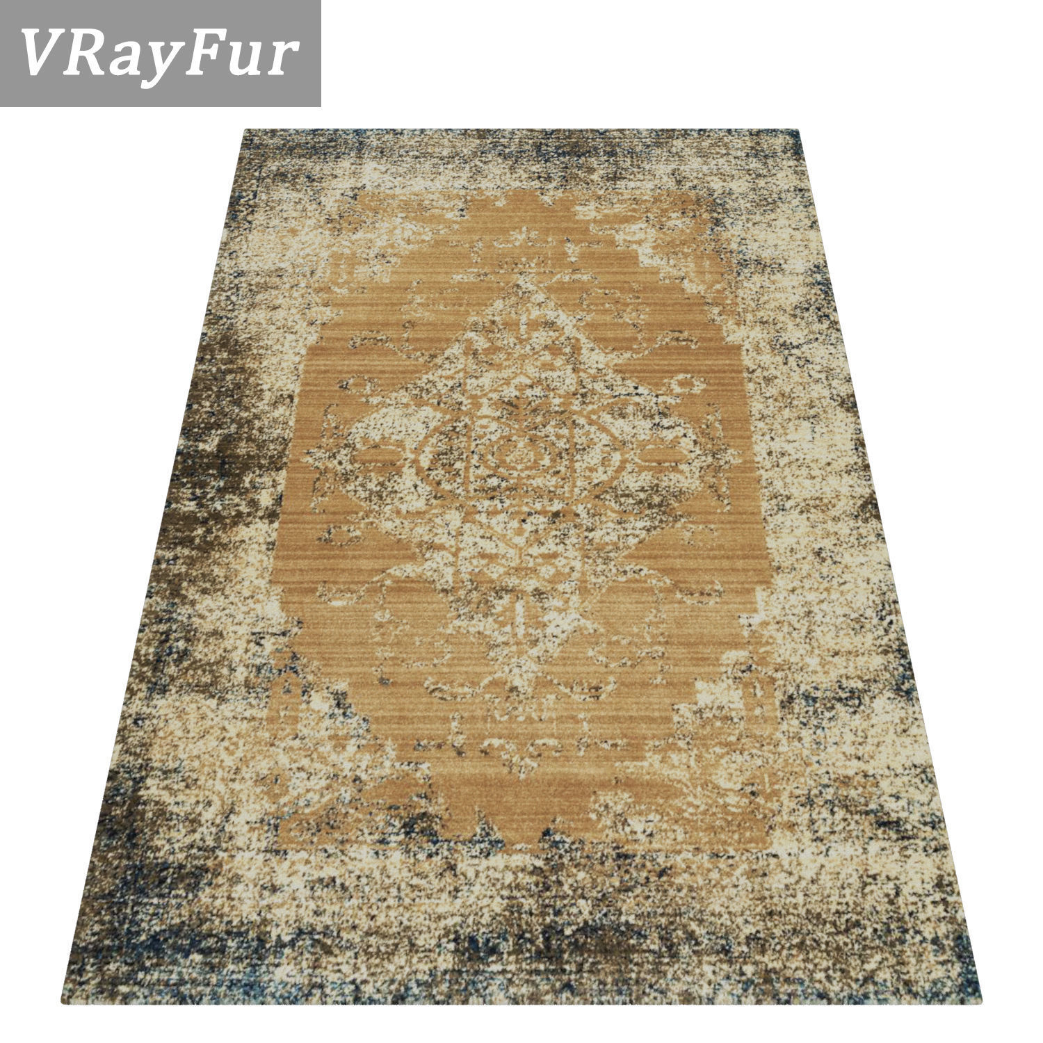 Rug Set 1400 3D model_2
