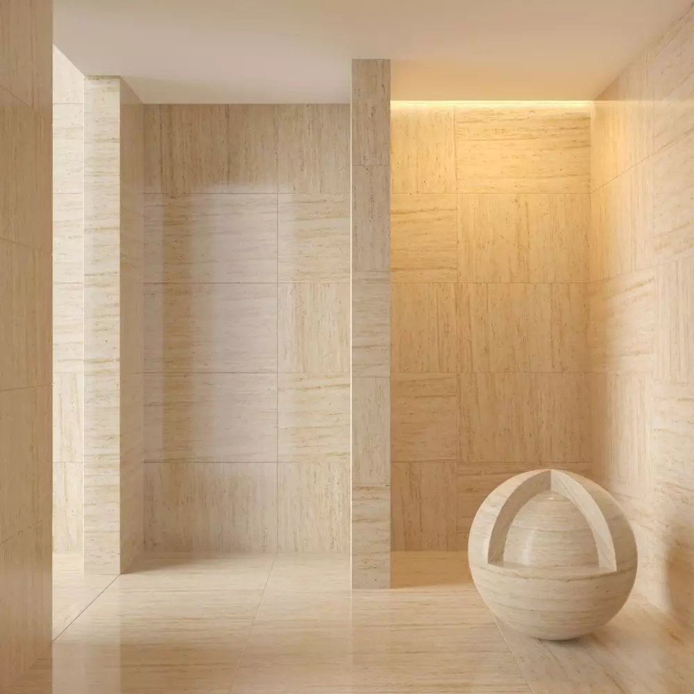 Marble wall 200 3D model_0