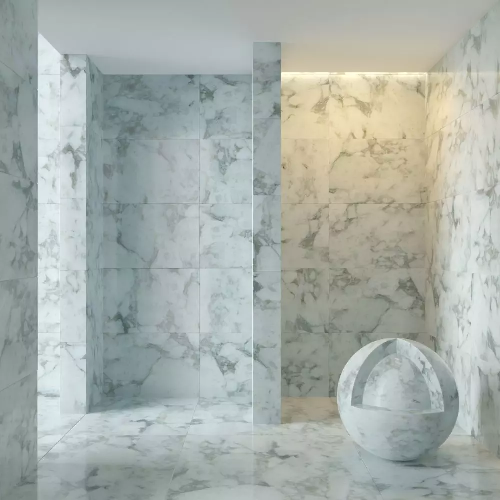 Marble wall 222 3D model_0