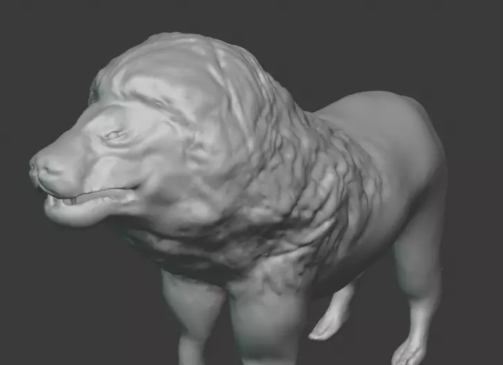 LionKingOfTheJungle lion 3D model_0