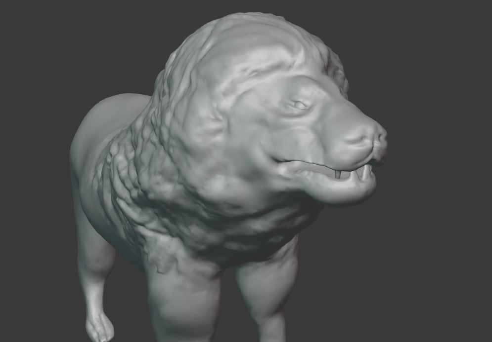 LionKingOfTheJungle lion 3D model_6
