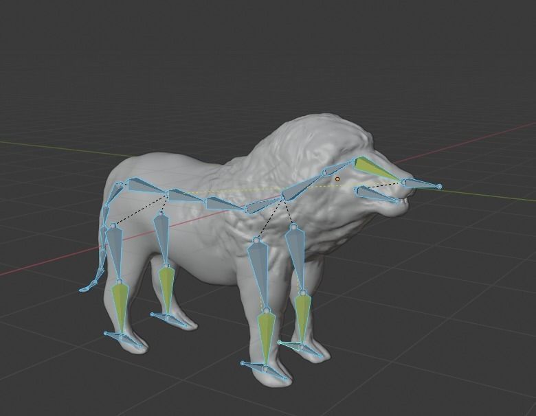 LionKingOfTheJungle lion 3D model_5