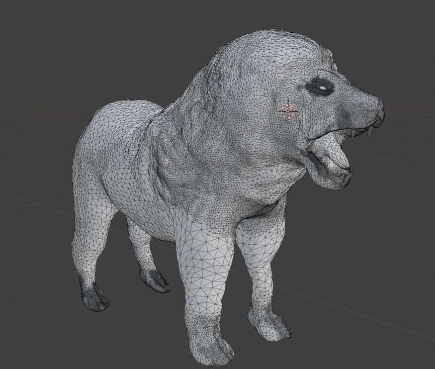 LionKingOfTheJungle lion 3D model_7