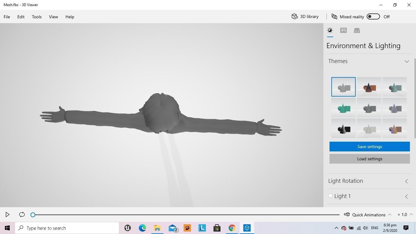 Woman Character  Free 3D model_2