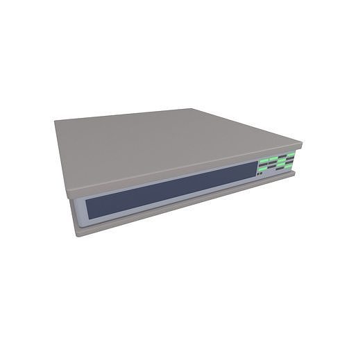 Cartoon Servers v1 001 Low-poly 3D model