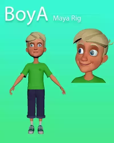 BoyA Cartoon Rig