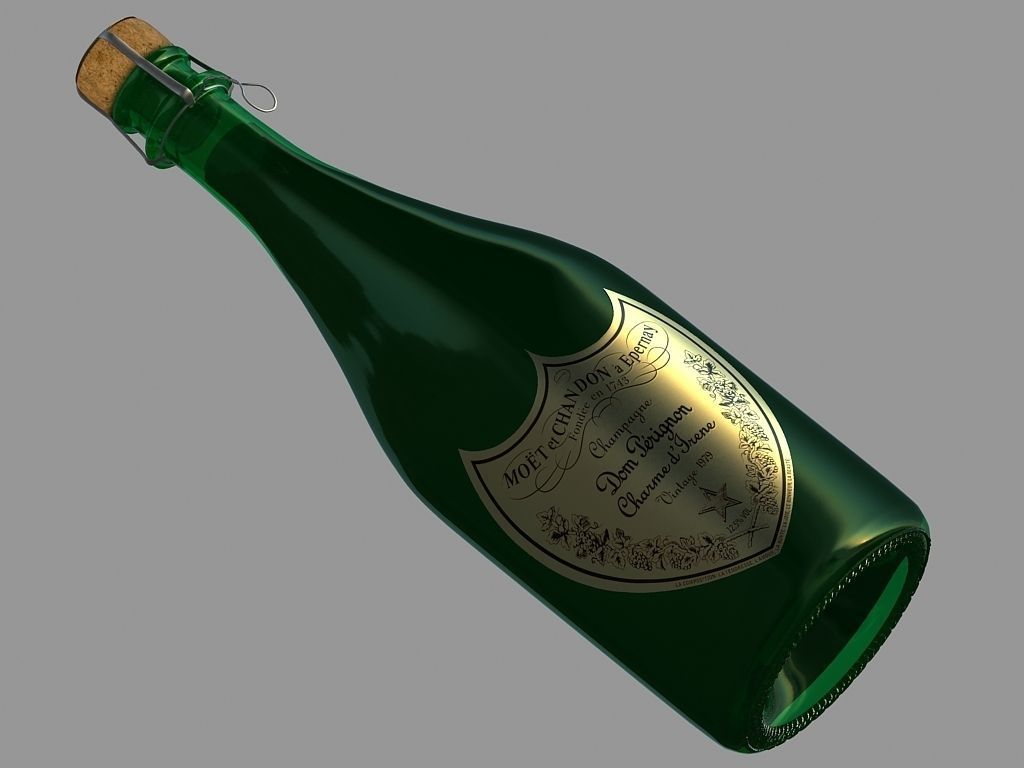 Champanger Bottle -Dom Perignon-