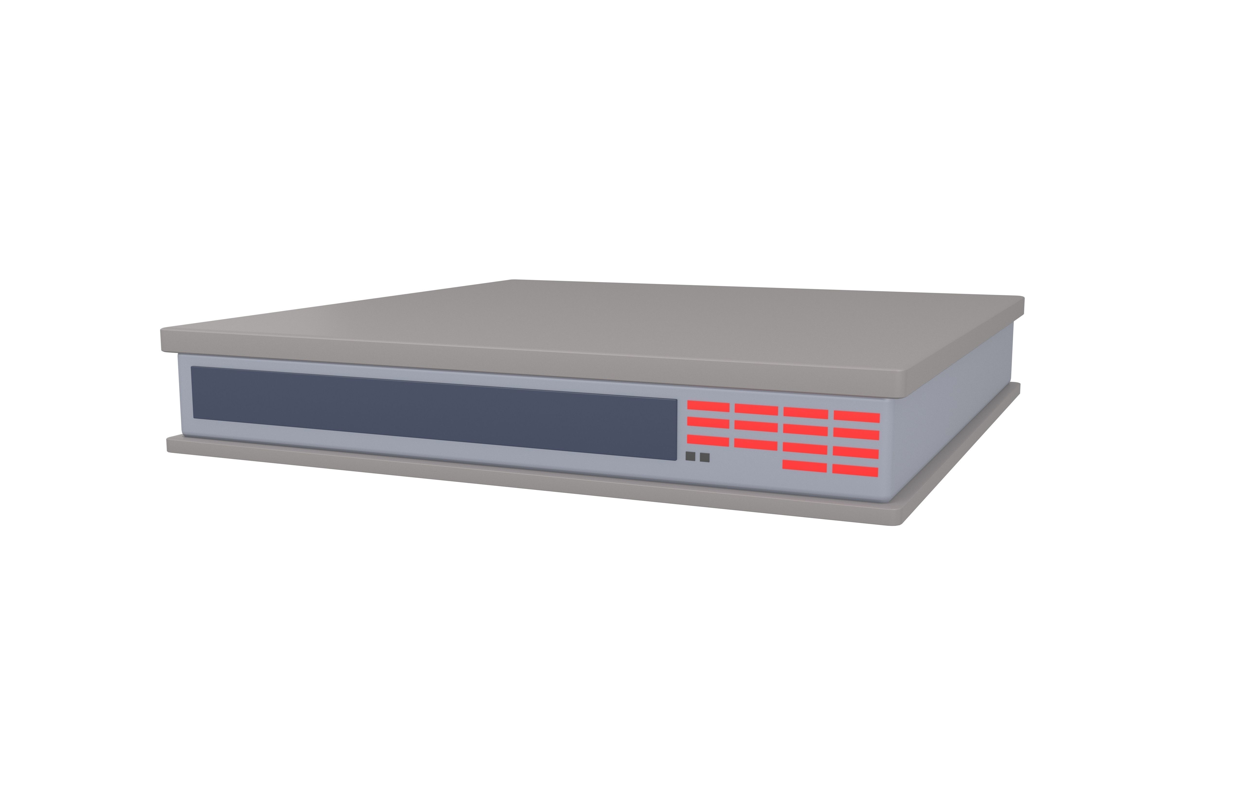 Cartoon Servers v1 004 Low-poly 3D model_2