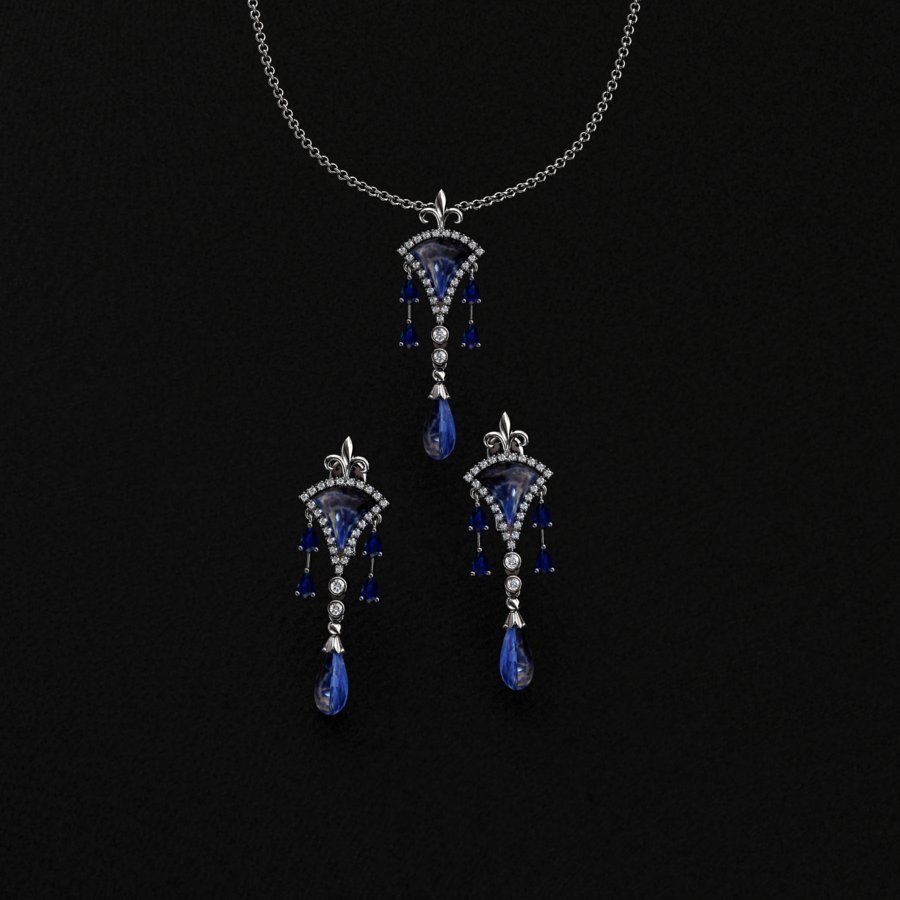 Ring and Pendant 3D print model_8