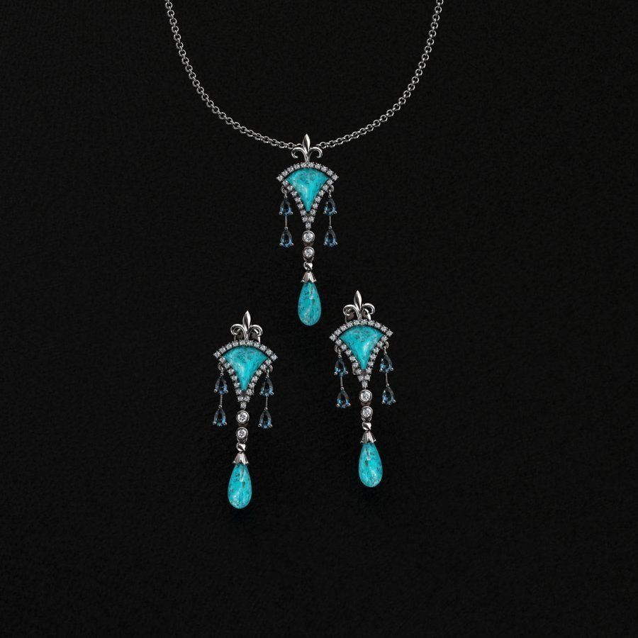 Ring and Pendant 3D print model_7