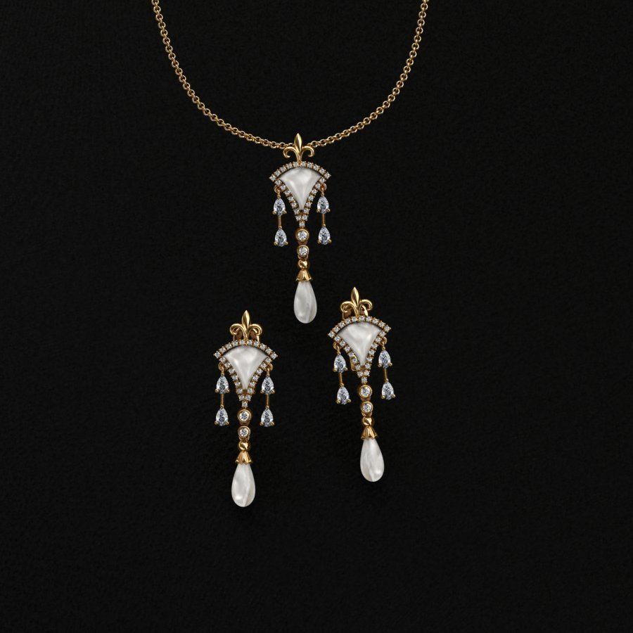 Ring and Pendant 3D print model_2