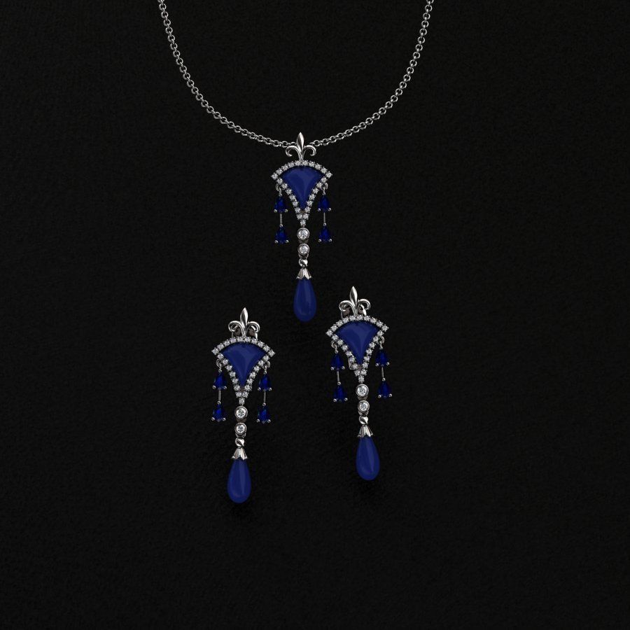 Ring and Pendant 3D print model_6